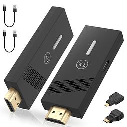 Transmisor y receptor HDMI inalámbrico, Plug and Play, alcan