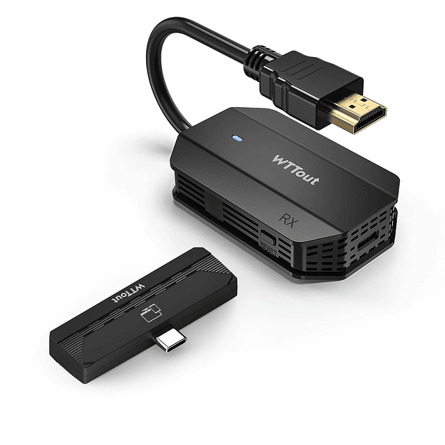 Transmisor y Receptor HDMI Inalámbrico 4K, Puerto TypeC 3.1