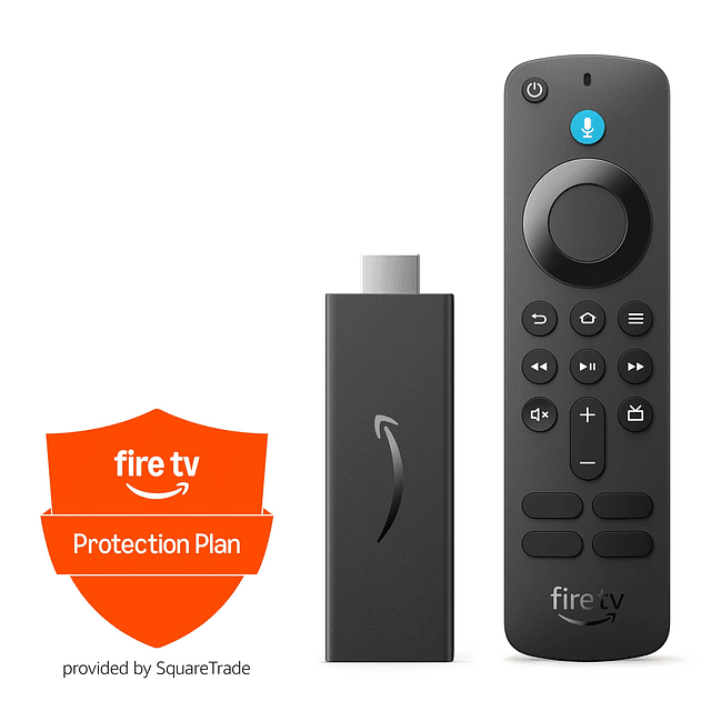 Paquete Fire TV Stick HD con plan de protección de 2 años