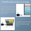 Adaptador de pantalla inalámbrico 4K, transmisor inalámbrico