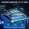 Android 13.0 TV Box 2024 4GB 64GB 8K Android Box TV RK3528 C