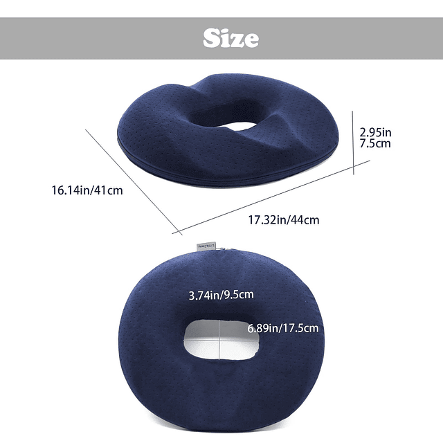 Donut Pillow, cojín de asiento grande para aliviar el dolor