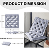 Paquete de 2 cojines de asiento inflables para alivio de pre