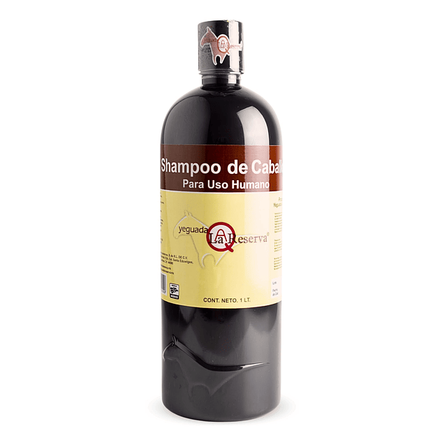 Shampoo de Caballo Negro (Botella de 1 litro) Para un cabell