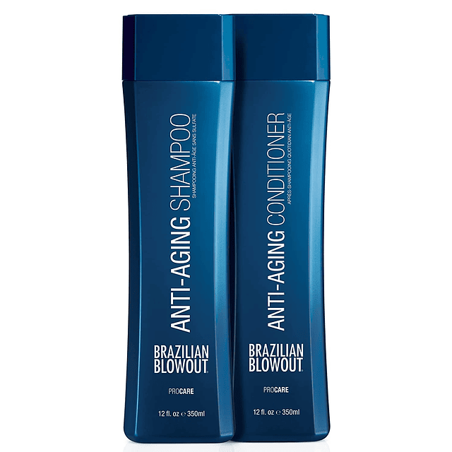 Shampoo/acondicionador antienvejecimiento brasileño Blowout,