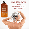 , Shampoo para el crecimiento del cabello y antipérdida del