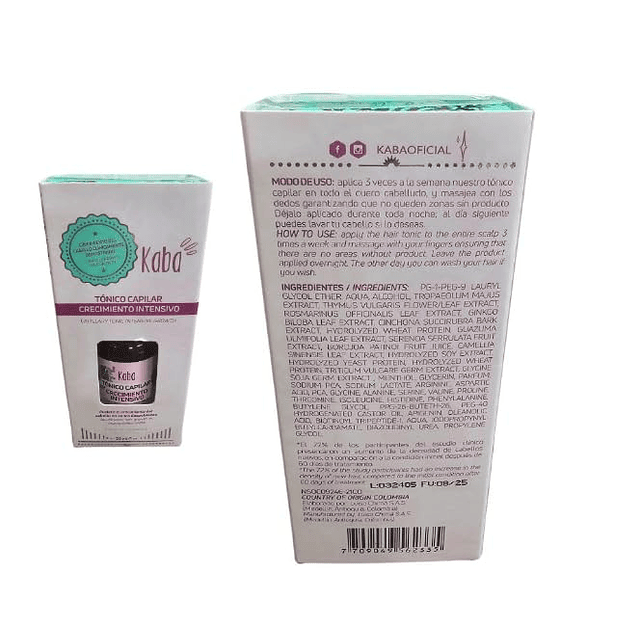 KABA Shampoo de Cebolla (Kit de 5 productos) - Biomascarilla