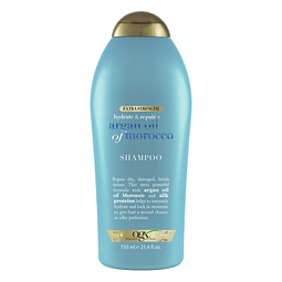 Shampoo hidratante y reparador extra fuerte con aceite de ar