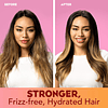 Frizz-Free + Shampoo con aceite suavizante de queratina, 5 e