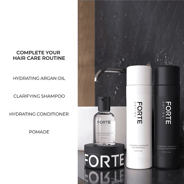 Shampoo clarificante para hombres de Forte Series Shampoo hi