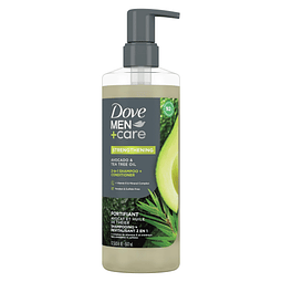 Dove Men+Care Shampoo 2 en 1 + Acondicionador Aceite de agua