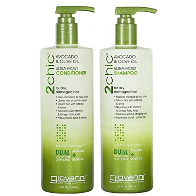 2chic Juego de Shampoo y acondicionador ultrahúmedo: aguacat