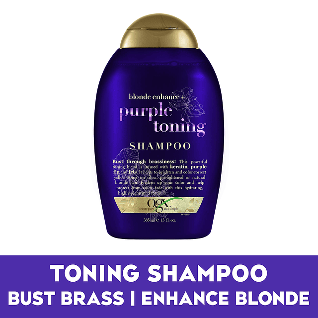 Impecca-Blonde Shampoo tonificante morado, 13 fl oz