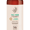 Shampoo de árbol de té , sin sulfatos, sin parabenos, sin si