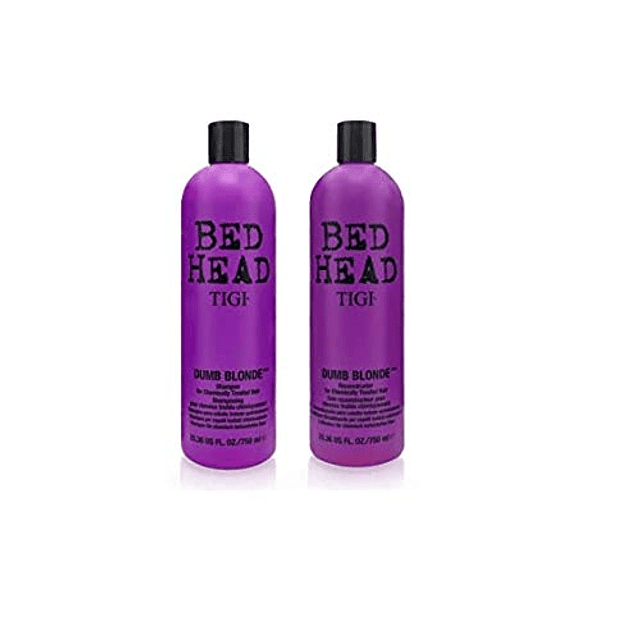 Tigi Tigi Bed Head Dumb Blonde Shampoo y acondicionador reco