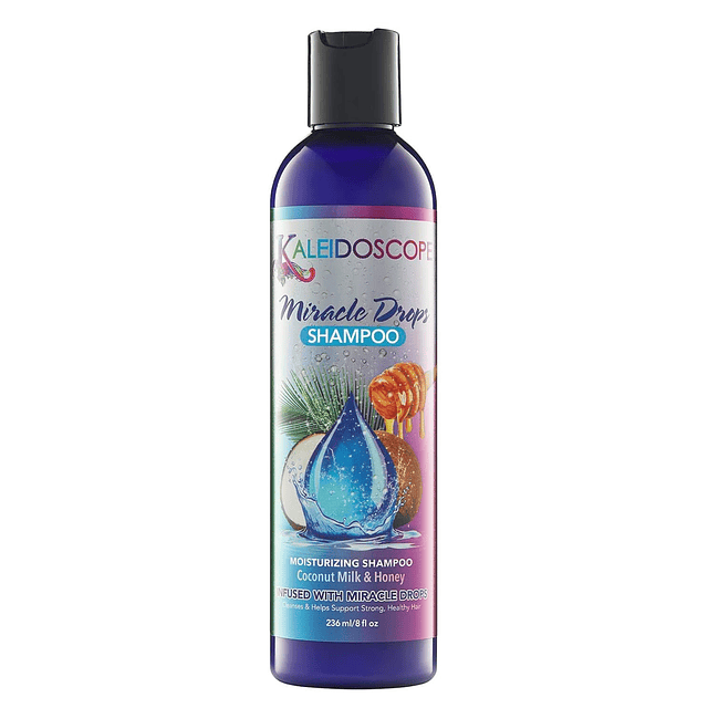 Shampoo Miracle Drops | Leche de Coco y Miel 8 fl oz