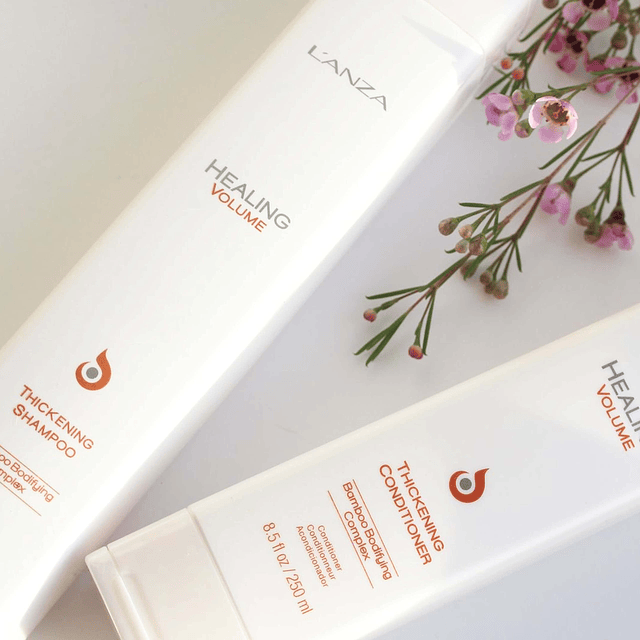 L'ANZA Shampoo espesante de volumen curativo, aumenta el bri