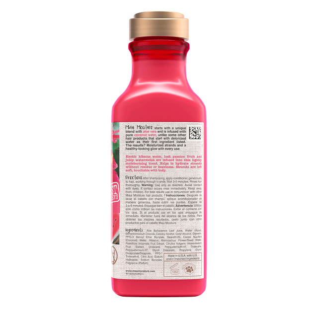 Hidratación ligera + Acondicionador de agua de hibisco para