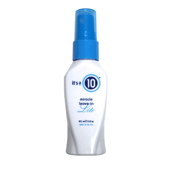 Es un 10 Miracle Volume Leave-In Lite, 2 onzas