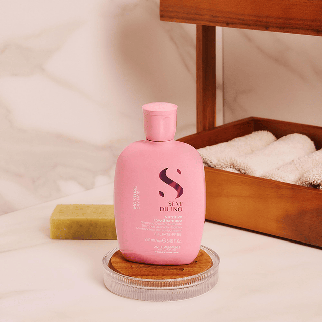 Semi Di Lino Shampoo nutritivo bajo en humedad - Shampoo sin