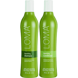 LOMA Shampoo nutritivo y acondicionador nutritivo (PAQUETE D