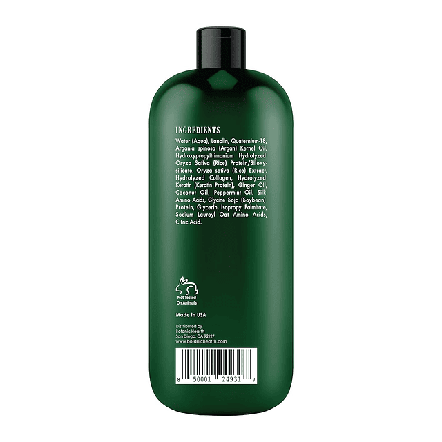 Acondicionador para el cabello de menta - Acondicionador par