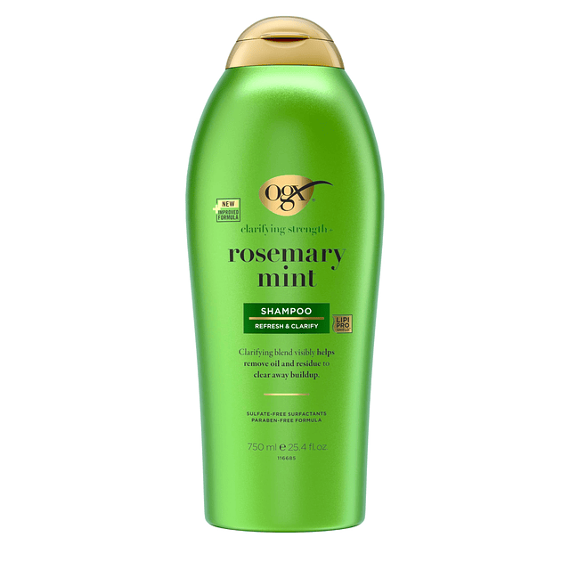 Clarifying Strength + Rosemary Mint Shampoo, Shampoo clarifi