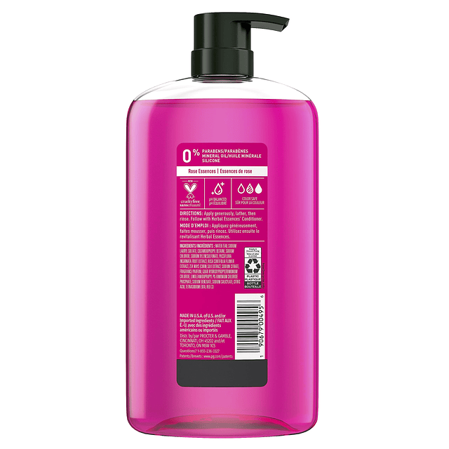 Shampoo para cabello teñido, sin parabenos, Color Me Happy,