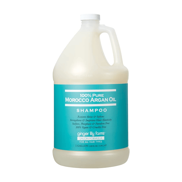 Salon Formula Shampoo 100% puro de aceite de argán marroquí