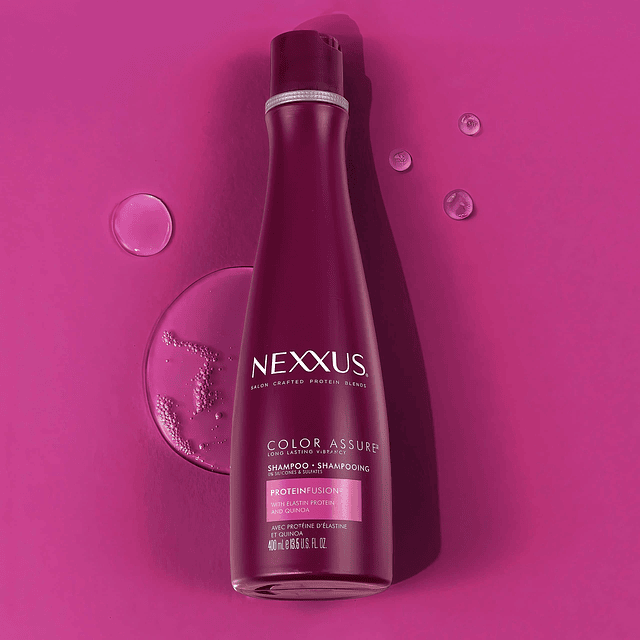 Hair Color Assure Shampoo sin sulfato con ProteinFusion, par