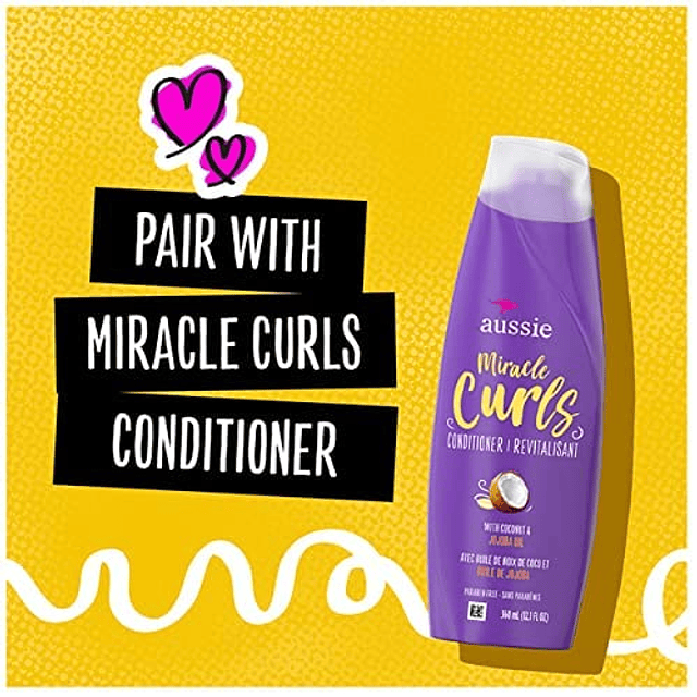 Juego de Shampoo y acondicionador Aussie Miracle Curls con a