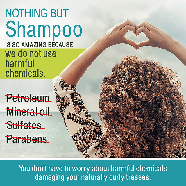 Nada más que Shampoo clarificante desintoxicante sin sulfato