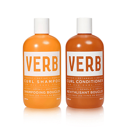 Verb Curl Shampoo & Conditioner Duo - Shampoo suave, limpio