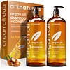 Juego de Shampoo y acondicionador de aceite de argán - Fórmu