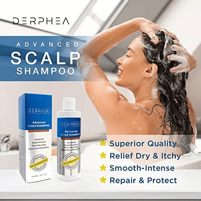 Shampoo para psoriasis, Shampoo para dermatitis seborreica,