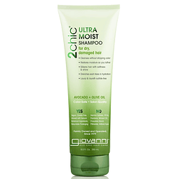 Shampoo ultrahúmedo 2chic - Aguacate y aceite de oliva, fórm