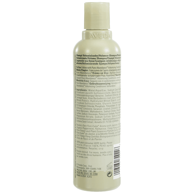 Pure Abundance Shampoo voluminizador, menta, 8.5 onzas líqui