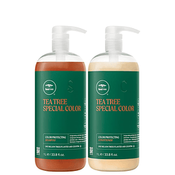 Dúo de Shampoo y acondicionador de color especial Tingle Col