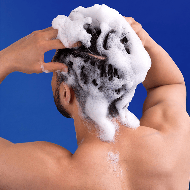 Shampoo y acondicionador anticaspa 2 en 1 para hombre, trata