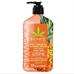 Shampoo de biotina - Piña dulce y melón de miel - Para el cr