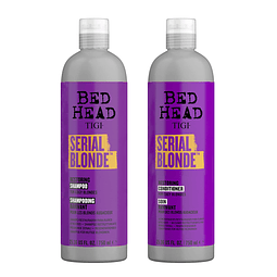 Bed Head Shampoo y acondicionador para cabello rubio dañado