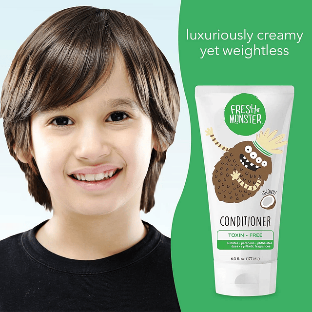 Acondicionador para el cabello Kids, sin toxinas, hipoalergé