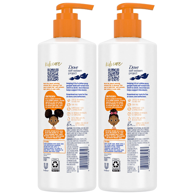 Juego de Shampoo y acondicionador - Colección Love, producto