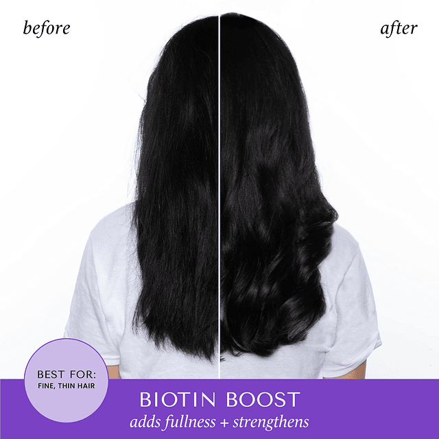 BIOTIN BOOST Shampoo y Acondicionador Set Espesante para tod