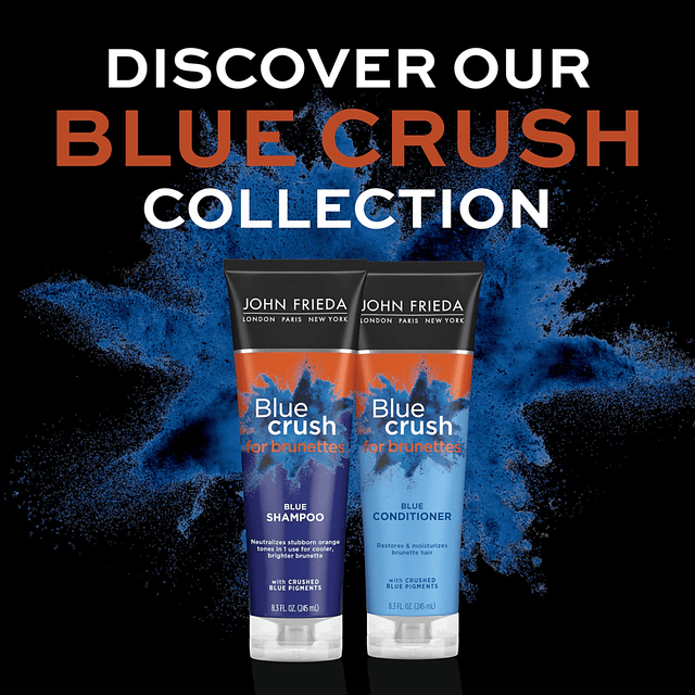 Blue Crush Shampoo y Acondicionador Set para Morenas con Ton