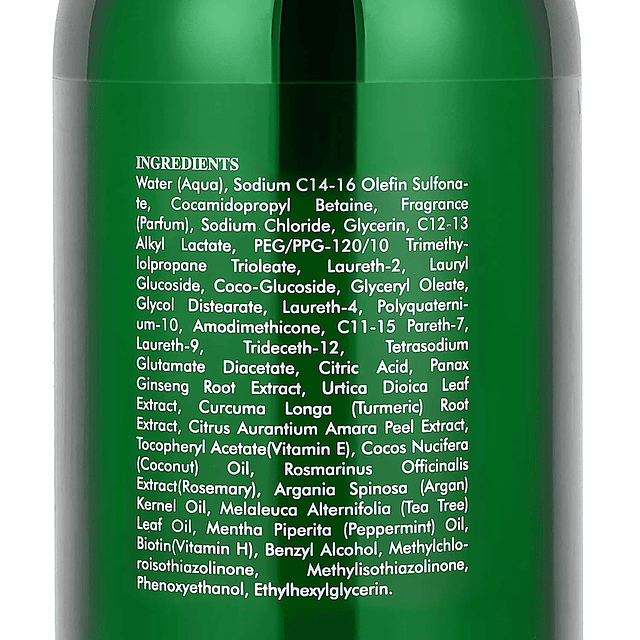 Juego de Shampoo y acondicionador de aceite de menta para el