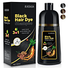 Shampoo de tinte para cabello negro natural Solución instant