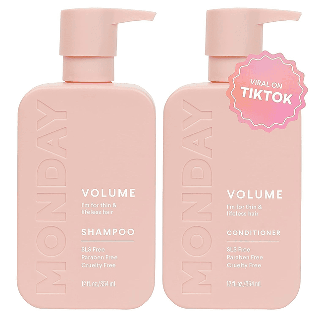 Juego de Shampoo y acondicionador de volumen (paquete de 2)