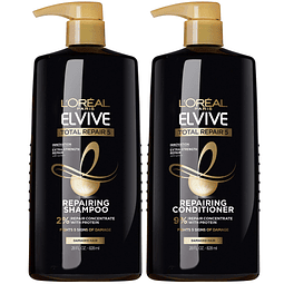 Elvive Total Repair 5 Shampoo y acondicionador reparador par