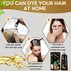 Shampoo para tinte de cabello negro, Shampoo a base de hierb